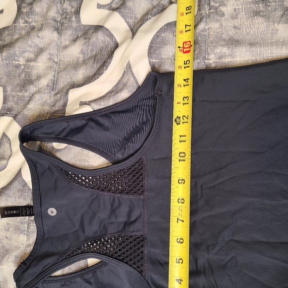 90 DEGREES Navy Active Tank - Picture 4 of 5